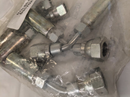 EATON Hydraulic Hose Swivel Fitting: 4 mm qty 5 BD-10500