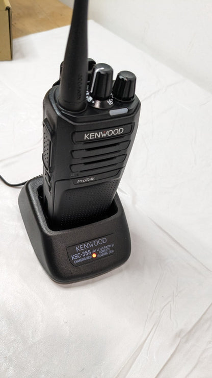 Kenwood ProTalk UHF Two-Way Portable Radio W/O Speaker Microphone NX-P1300 AU K