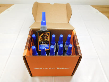 BOX of 10 GorillaPro AT75 Threadlocker Blue Liquid (50ml Bottle) 10008078