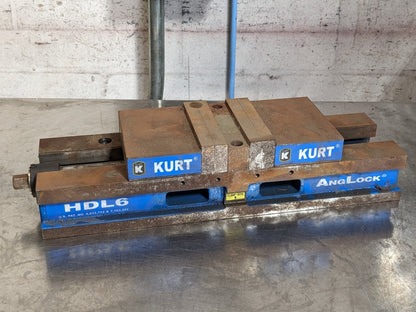 Kurt High Density Double Station Machine Vise 6" Jaw Width HDL6J Parts / Re