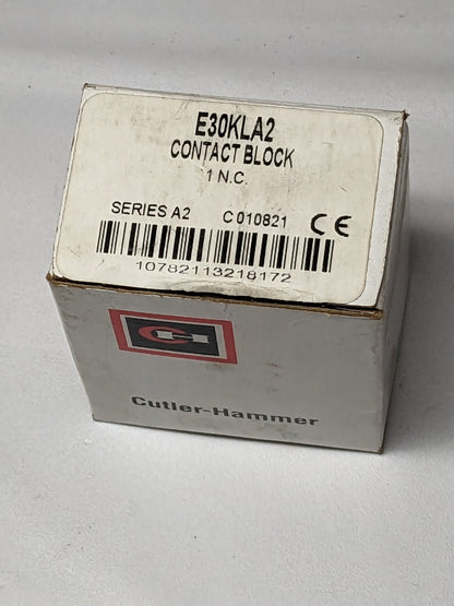CUTLER-HAMMER SERIES A2 NC CONTACT BLOCK E30KLA2