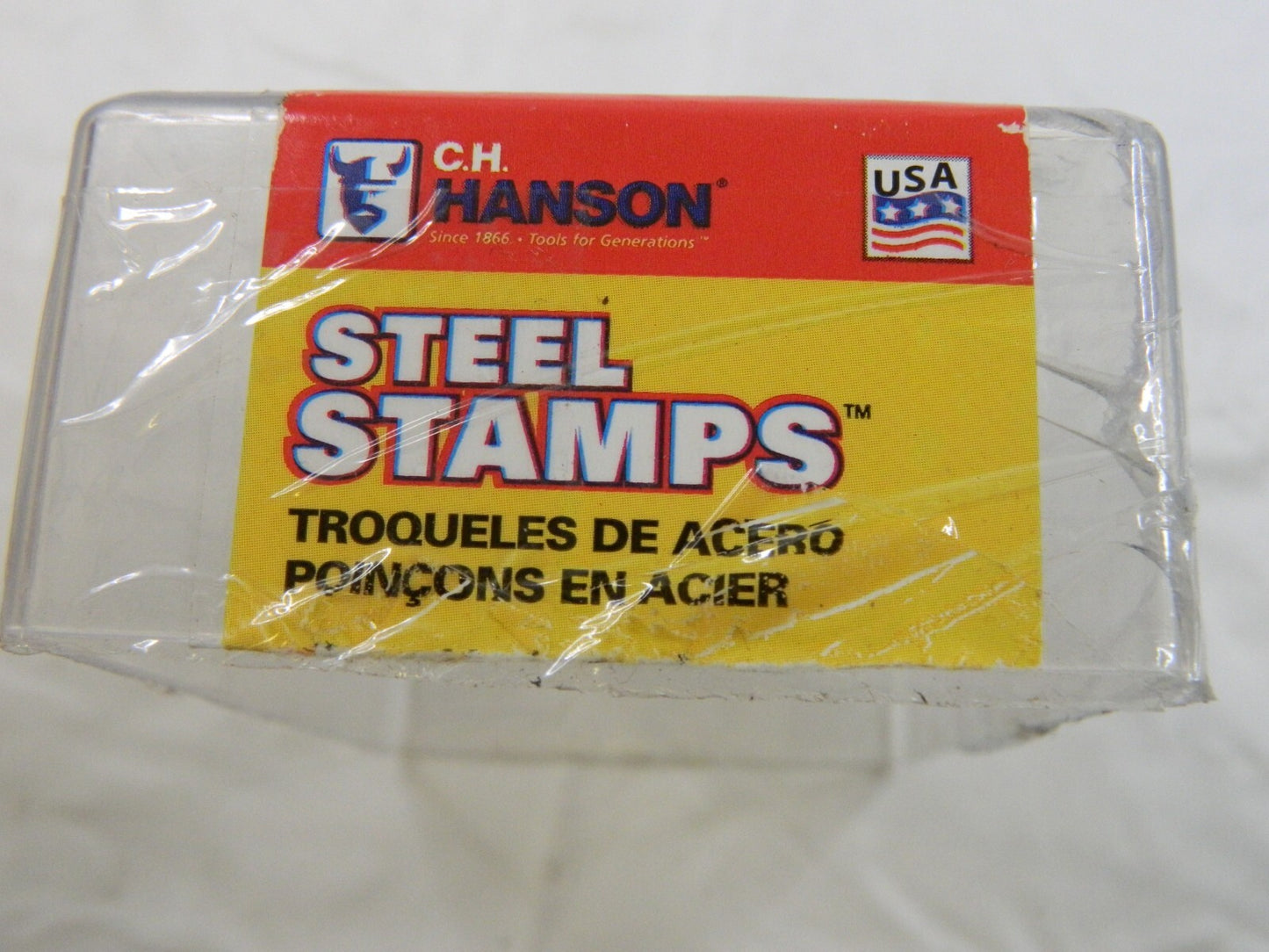 C.H. HANSON Heavy-Duty Stamp Set: 3/8 Character, 27 pc 21151