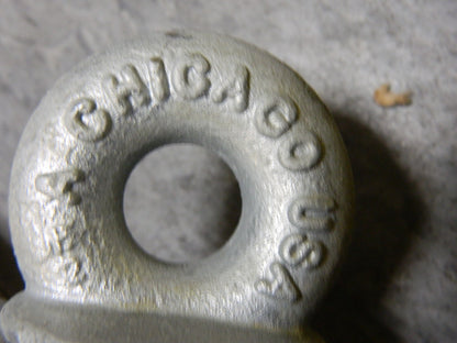 1-1/2 Nominal Chain Size, 17 Ton Carbon Steel Screw Anchor Shackle