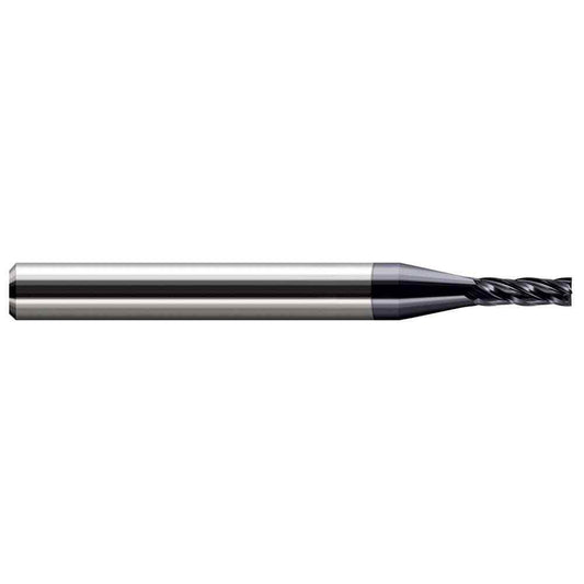 HARVEY TOOL Square End Mill: 3/64" Dia, 9/64" LOC, 4 Fl Carbide 73047-C3