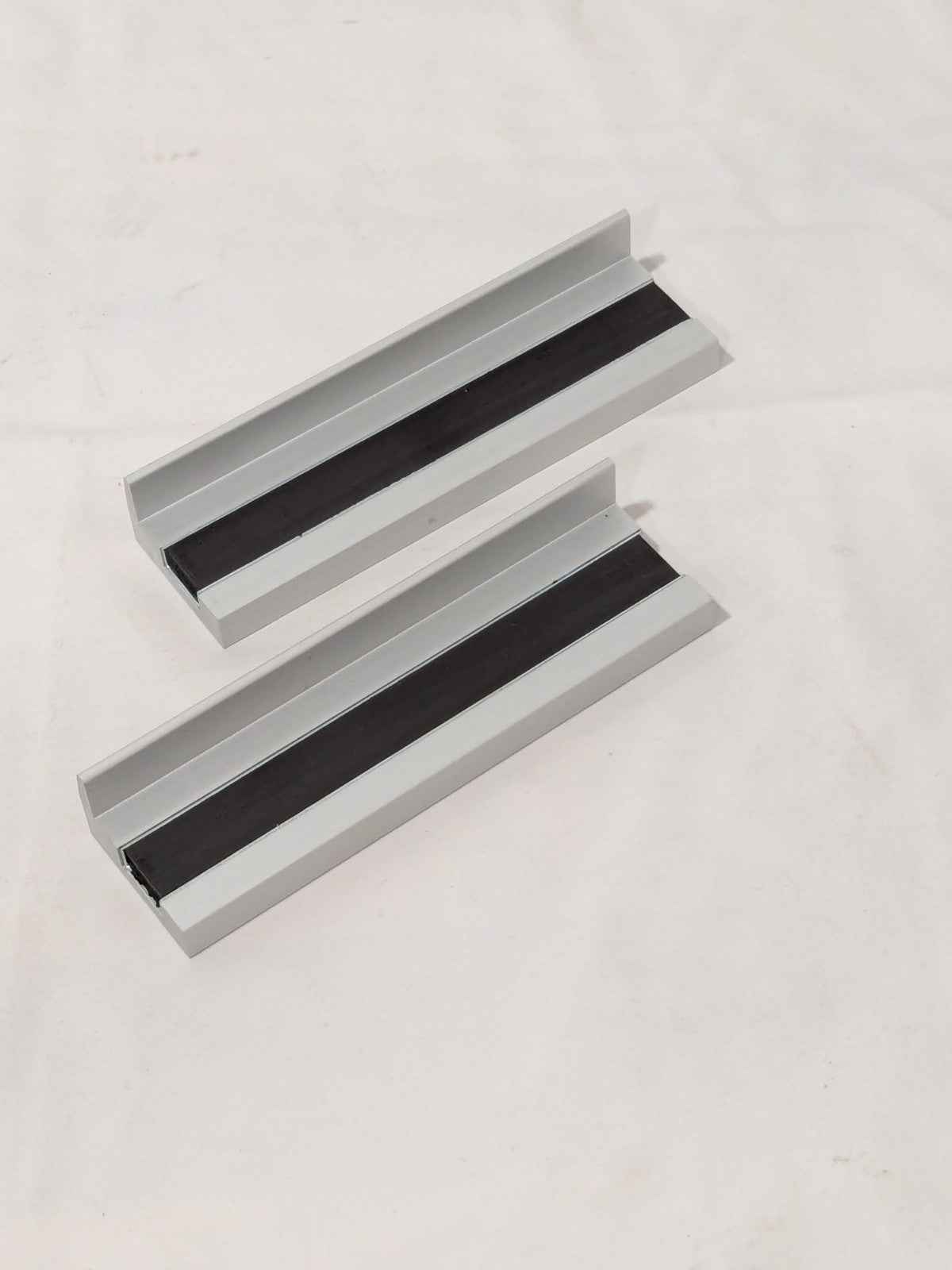 Yost Aluminum 4" Magnetic Vise Jaw Caps 1 Pair MA-340