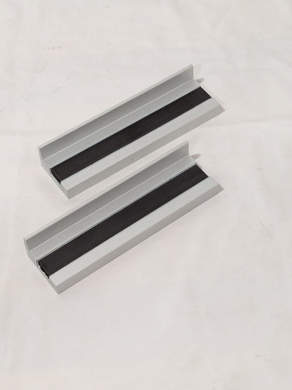 Yost Aluminum 4" Magnetic Vise Jaw Caps 1 Pair MA-340