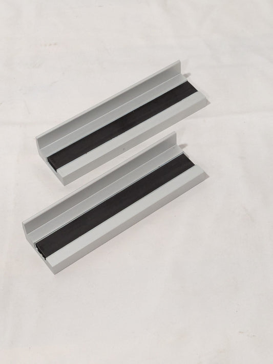 Yost Aluminum 4" Magnetic Vise Jaw Caps 1 Pair MA-340