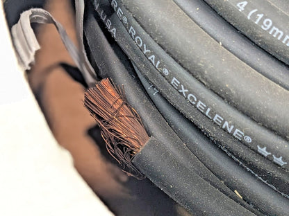 Best Welds Welding Cable 4 AWG Black 600V 50Ft F041257400