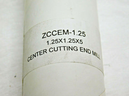 CTT Indexable Square-Shoulder End Mill 1-1/4" Cut Diam x 5" OAL ZCCEM1.25