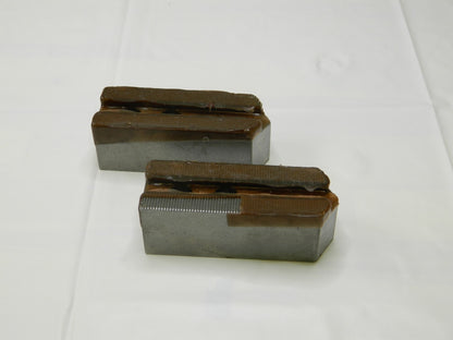 H&R Soft Lathe Chuck Jaw: Serrated 1-1/2 OAW, 4-1/4 OAL Qty 2 HR-149-1.5-OP