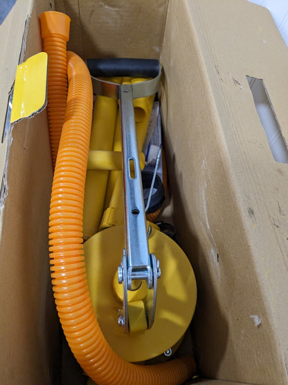 LUMAX Lever Hand Pump 0.1 gal/TURN, Corrosive Lubrication, Polypropylene LX-1339