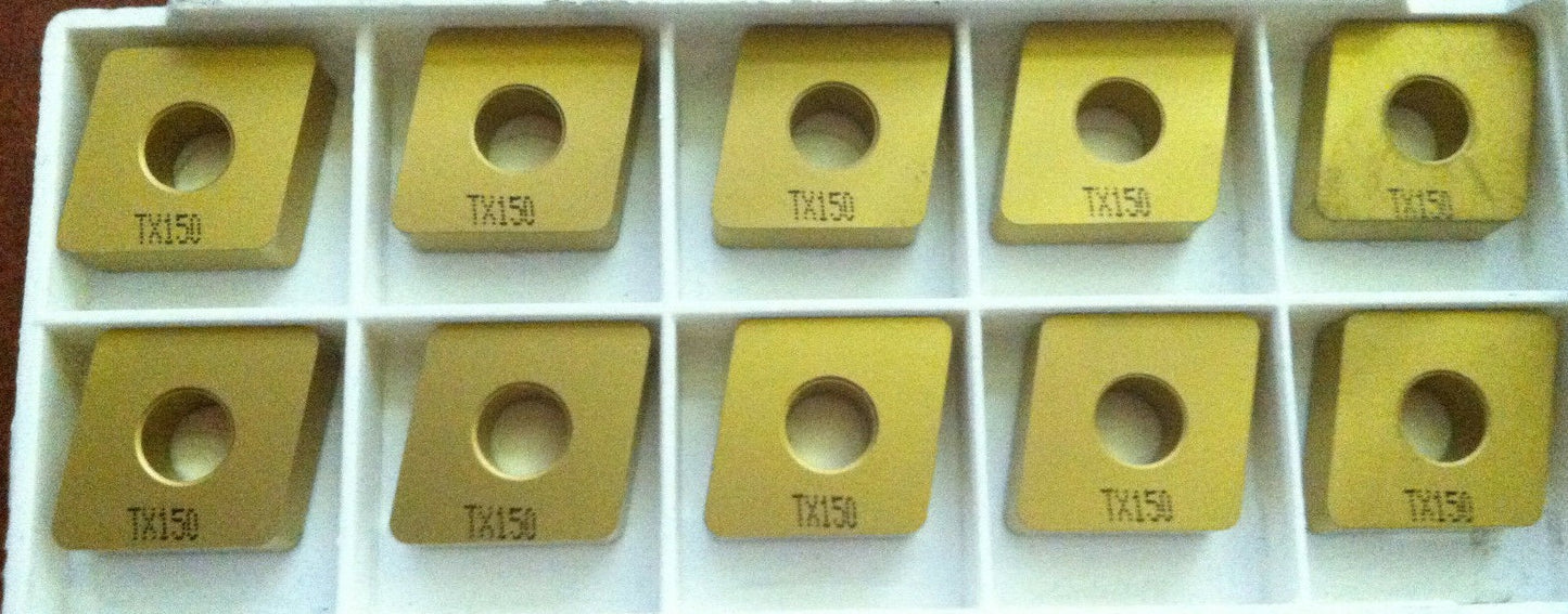 Seco Carbide Turning Inserts CNMA120412 CNMA433 TX150 Qty 10 39144
