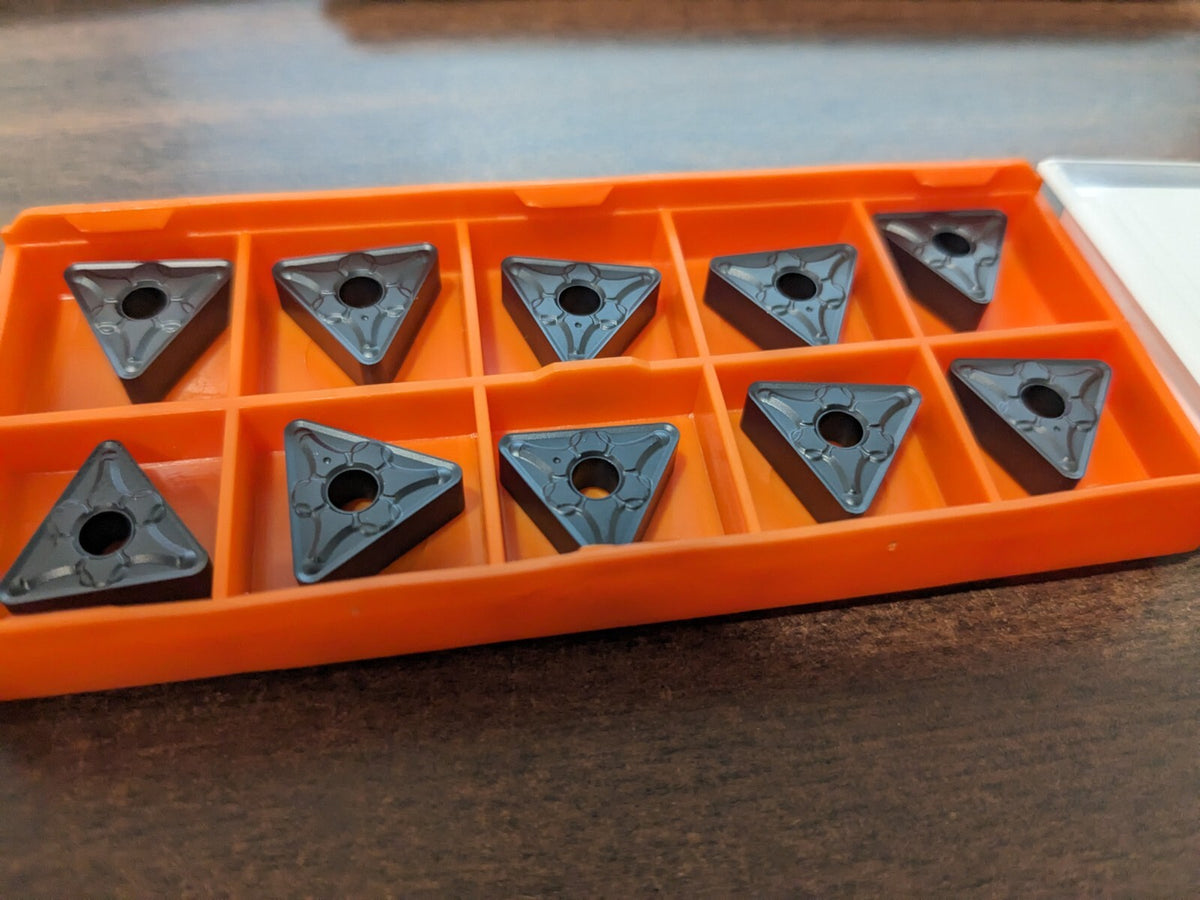 HERTEL Turning Insert 10pk TNMG 333LR HC1150T, Solid Carbide 1002212