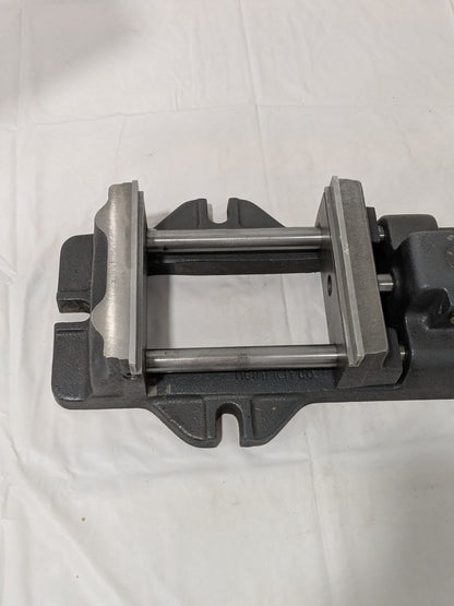 Heinrich Horizontal Drill Press Vise: 6" Jaw Width, 6-3/16" Jaw Opening 6-SV