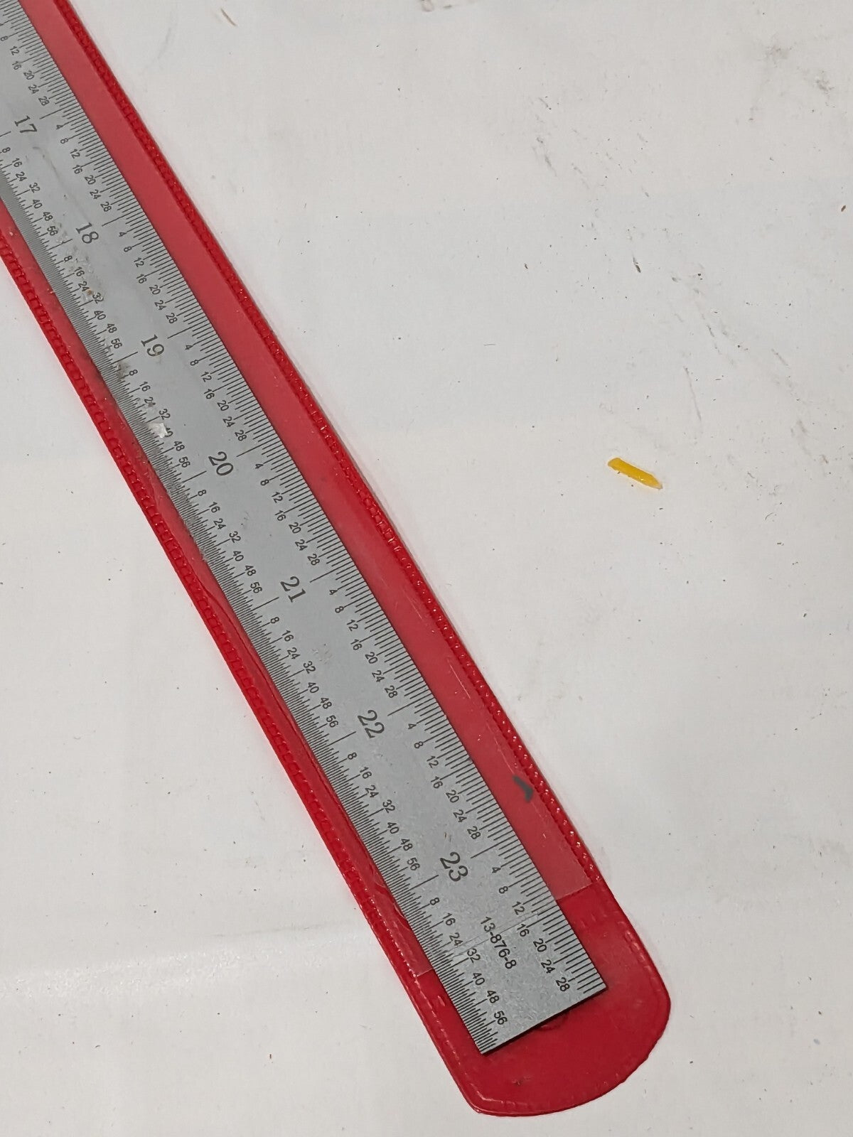 SPI Steel Rule: 24" OAL, 4R Graduation, Flexible, 3/4" OAW 13-876-8