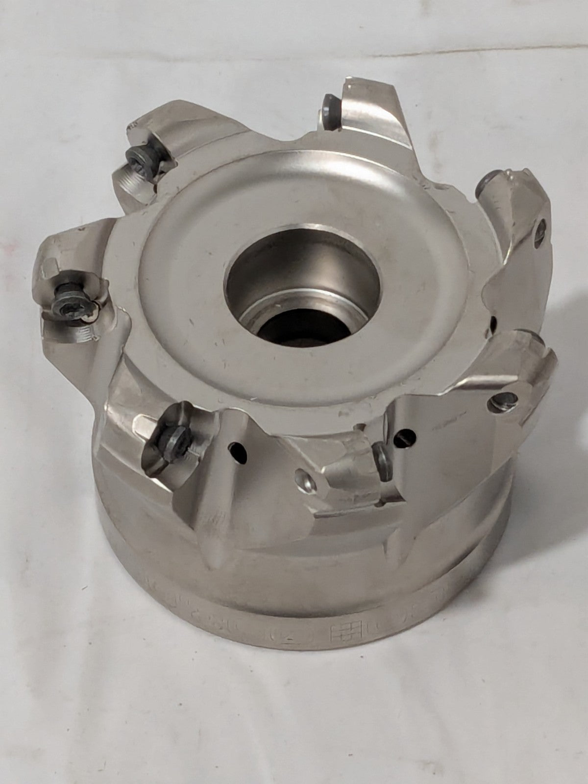 Seco Indexable Copy Face Mill: 1" Arbor Hole Takes (7) RP..1204 Insert 02949648