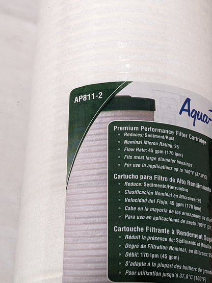 3M Aqua-Pure 25 Micron 20 Inch Whole House Sediment Water Filter AP811-2