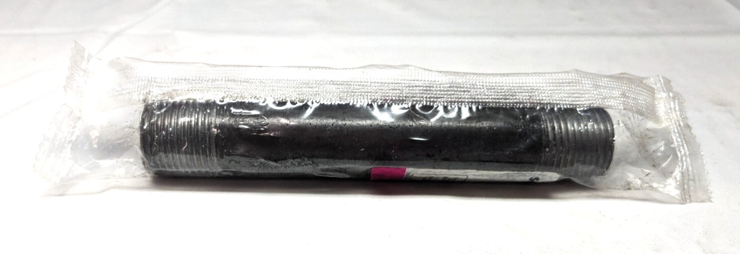 Black Pipe Nipple 1/2" Dia x 5" Long Sch40  *QTY 15*  MSCNB04050