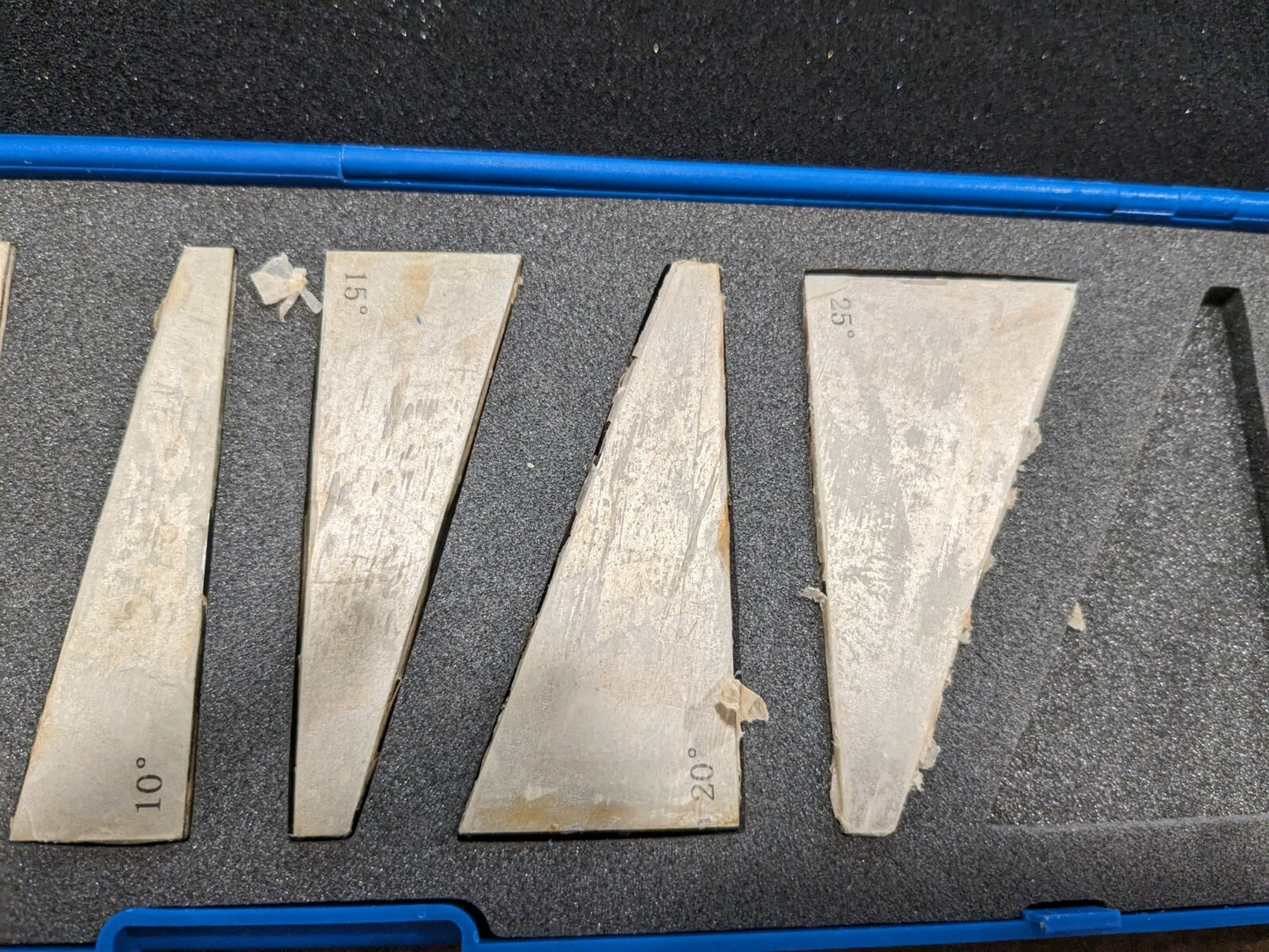 1 to 25º Angle, 3 Inch Long, Steel, Angle Block Set 630-4260