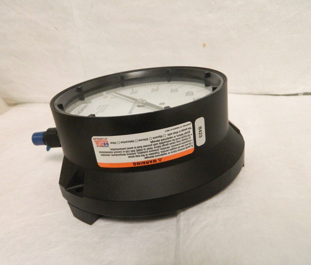 Ashcroft 6" Dial 1/4 Thread 0-1,000 Scale Range Pressure Gauge 601379S02LXLL1K
