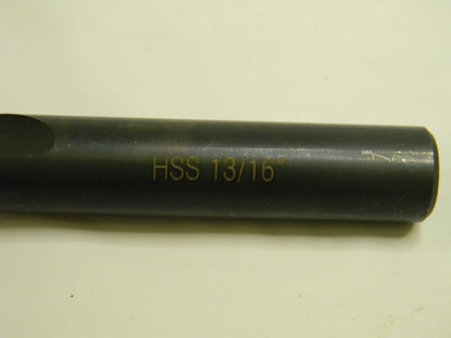 INTERSTATE HSS Extra Length Drill Bit 0.8125 Dia, 118 ° 63323604