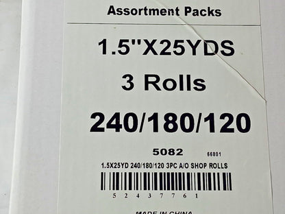 Tru-Maxx 25 Yards x 1-1/2" 3 Piece Roll Kits 5082