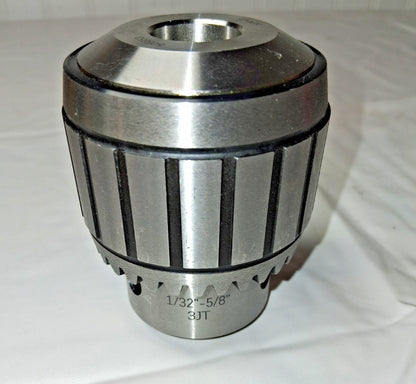 Accupro Drill Chuck 1/16 to 5/8" Capacity Tapered Mount JT3 #4 Keyed 08600504