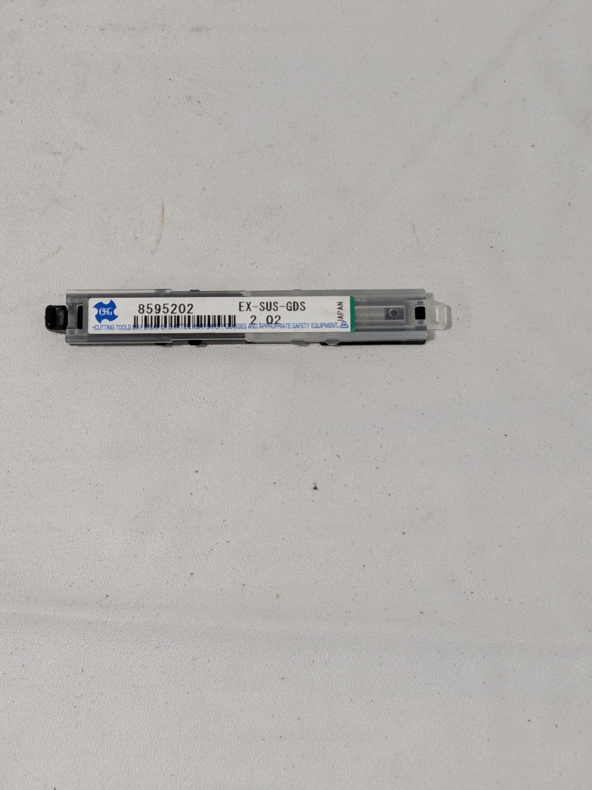 OSG Screw Machine Length Drill Bit: 2.02 mm Dia., 130º 8595202