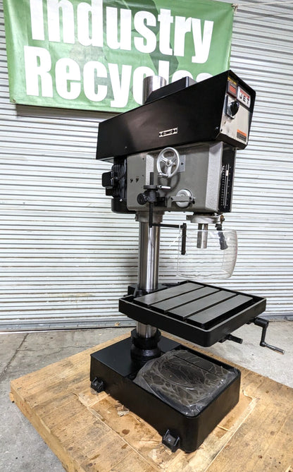 Jet Drill Press JDP-20-VS-1  FWD/REV  3MT  115 &amp; 230V  354230  Scratch &amp;