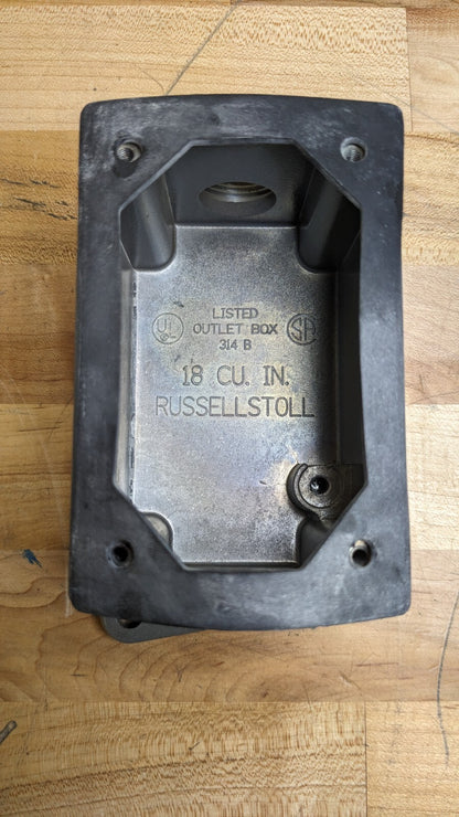 Thomas&amp;Betts RussellStoll 3743U1 125V 20A 2W/3P Receptacle Outlet FS/FD