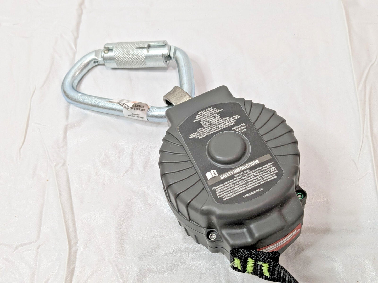 Honeywell Miller TurboLite 6FT Class 1 Personal Fall Limiter MTL-OHW1-08/6FT