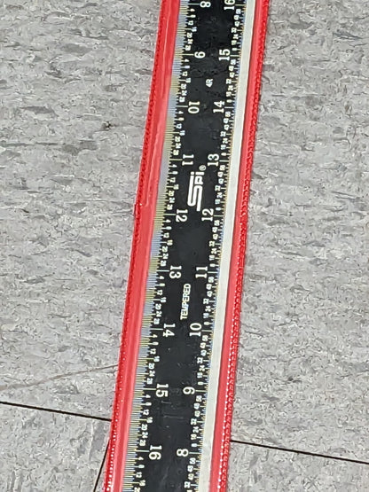 SPI Steel Rule: 24" OAL, 4R Graduation, Rigid, 1-1/8" OAW Qty 2 13-906-3