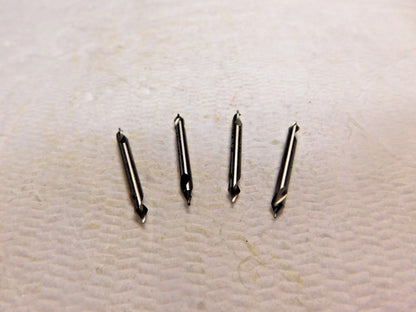 SPI Combined Drill & Countersink #00 0.025" Dia 60º Angle HSS Lot of 4 82-302-1