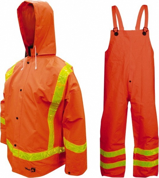 Viking Rain Suit with Pants: Size 2X-Large, CSA Z96-09 Class 1 2110FR-XXL