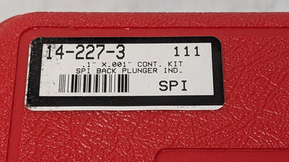SPI Dial Indicator &amp; Base Kit w/Cert 0-100 Dial 14-227-3