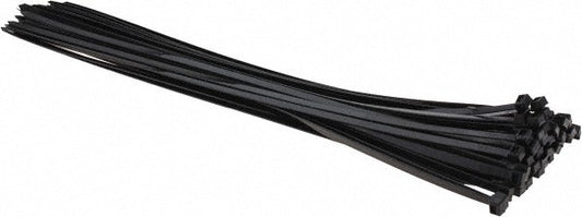 Thomas & Betts Black Nylon Standard Cable Ties QTY50 24" Long L-24-175-0-L