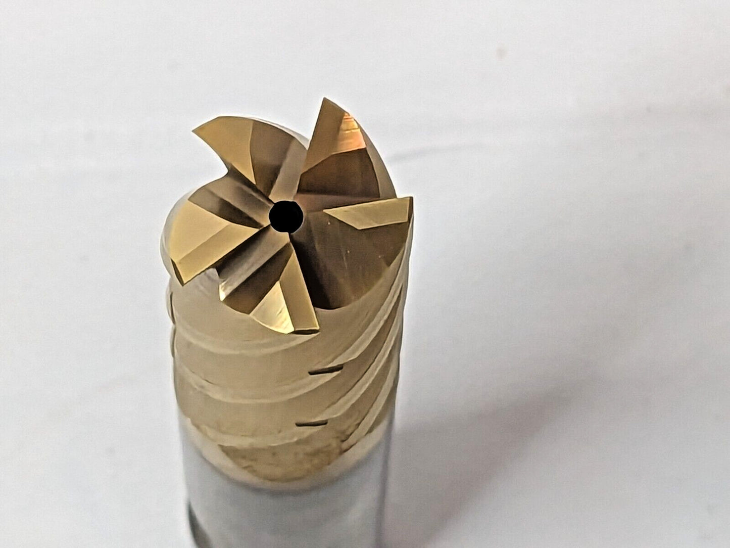Emuge TiNox-CUT Square End Mill Axial Through Coolant 2xD 5/8"D 5FL 2577TZ.0625