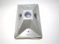 Crouse-Hinds Box Covers 3 Outlet 1/2" Hub Weatherproof Qty. 8  TP7320