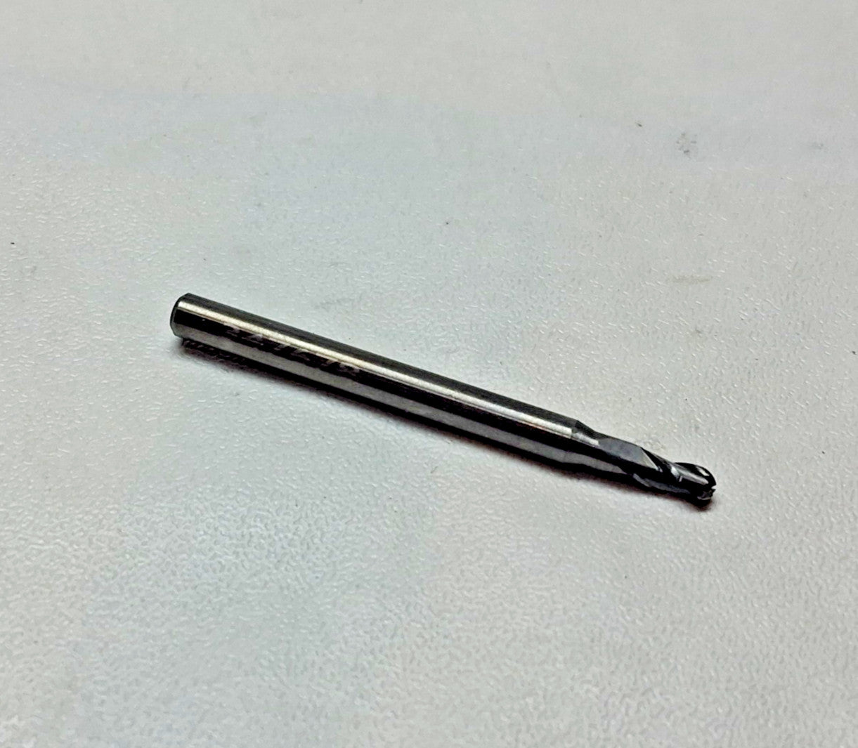 Data Flute Carbide Ball Nose End Mill 3/32 Cutting Dia 3/16" QTY 3 BNST30093