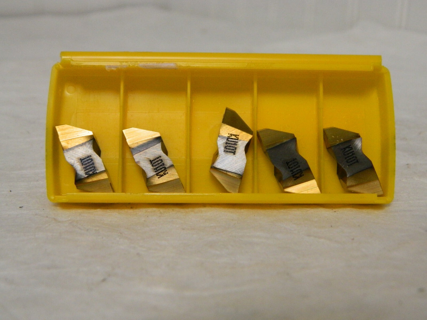 Kennametal Carbide Top Notch Grooving Inserts NG3189LK Grade-KU10T Qty 5 2493072