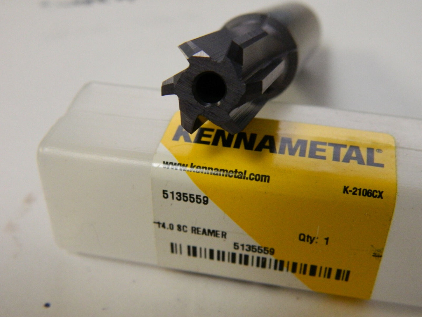 Kennametal 14MM  2747194R03DWG CARB REAMER T4049