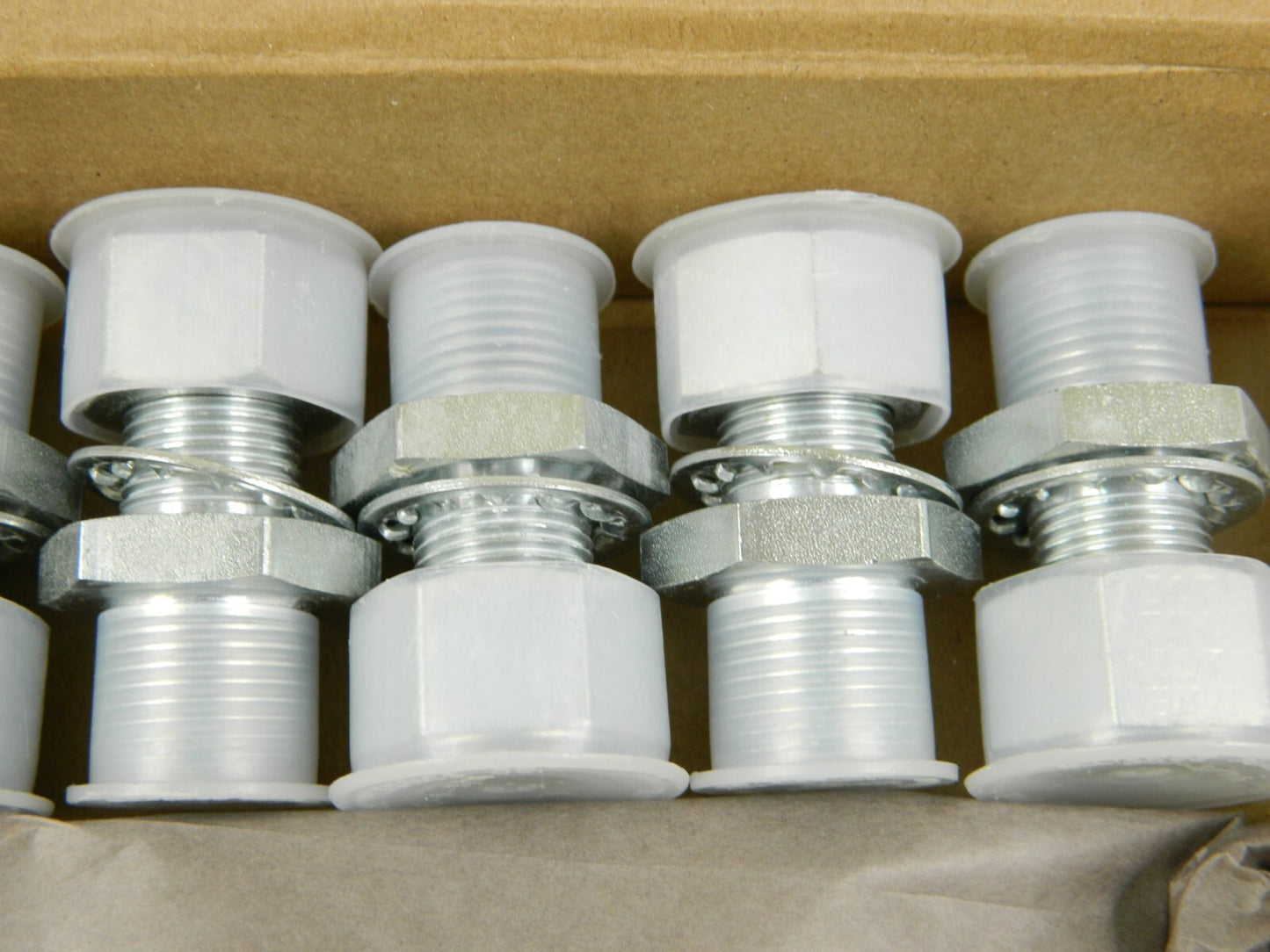 EATON  Straight Adapter 1/2 Male 1/4 Female MNPT x FNPT Qty 10 FF4185-0804-1S