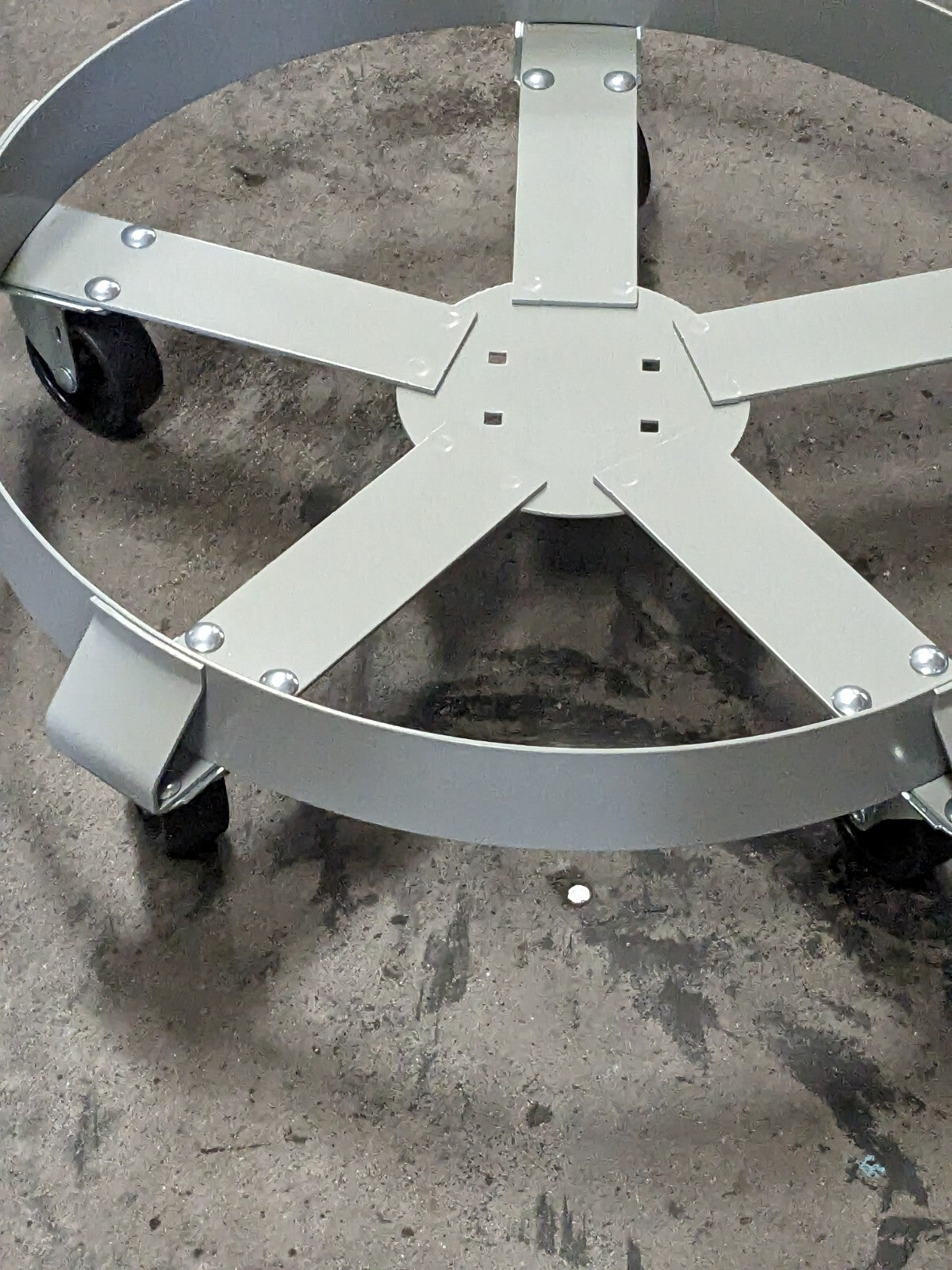 PRO-SOURCE 55 Gal Drum Dolly 1,400 Lb Capacity, For 1 Drum GMXXERW011