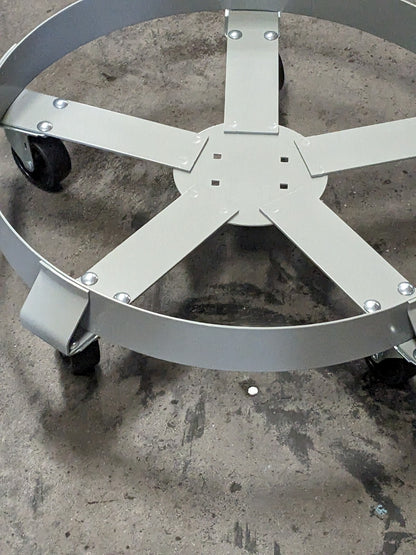 PRO-SOURCE 55 Gal Drum Dolly 1,400 Lb Capacity, For 1 Drum GMXXERW011