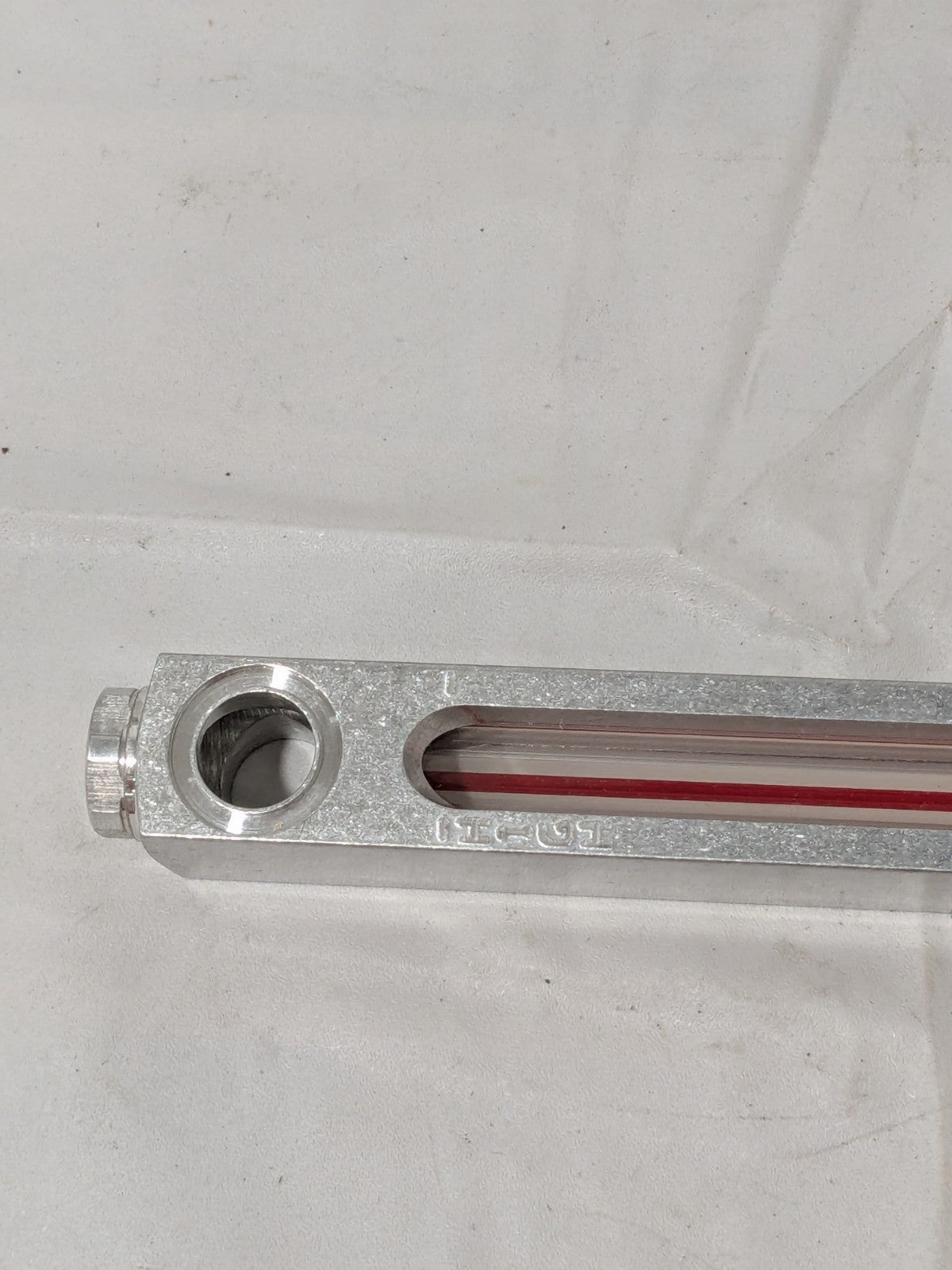 LDI Closed Circuit Liquid Level Sight Gauge 1/2-20 Thread G605-10-A-1 INCOMPLETE