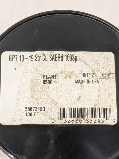Southwire 10 Gauge Automotive Primary Wire 100' Long 55672123