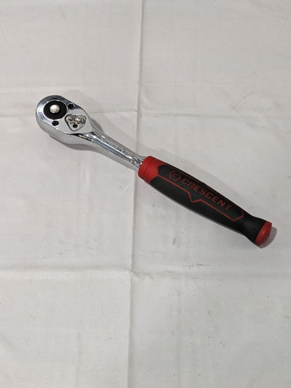 CRESCENT Ratchet: 1/2" Drive, Teardrop Head, 10-1/2" OAL CRW13