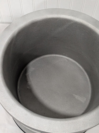 WAAGE 2 Gal Dip Coat Pot 6" Deep, 200 to 550°F, 10-1/2" ID, 115 Volts WP16A-7-1