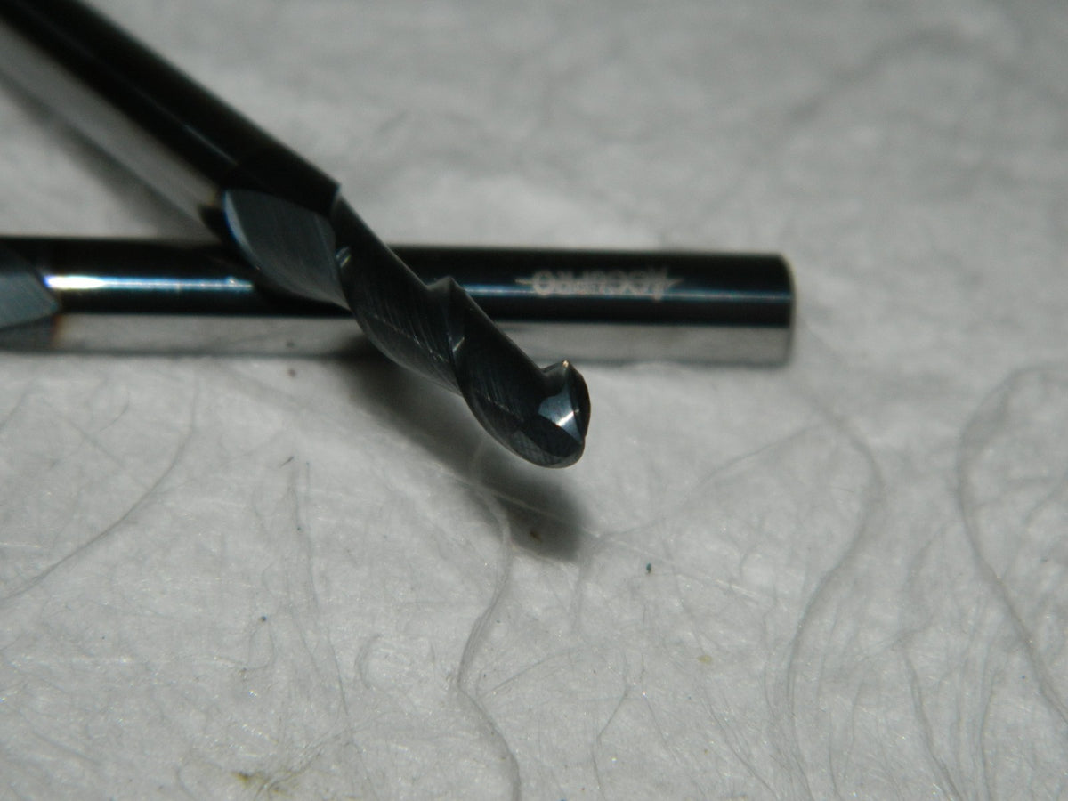 Accupro Solid Carbide Ball End Mill 5mm x 16mm x 63mm 2FL  QTY 4  60057569