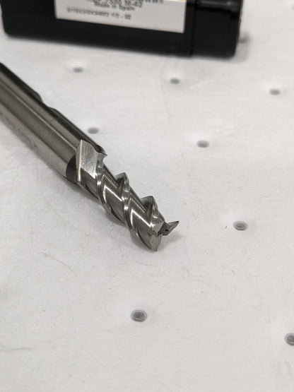 Interstate Cobalt Square End Mill 5/16" x 3/4" LOC 3 Flute .7530 M-42